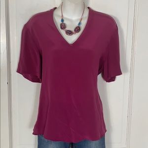 Anna and Frank Silk Blouse